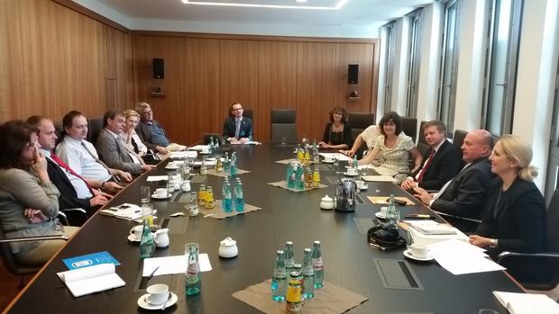 Meeting about the Working Group of German Minorities (AGDM) in Berlin 