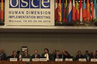 Türkische FUEN Mitgliedsorganisationen brachten ihre Probleme auf der OSZE Konferenz in Warschau zum Ausdruck