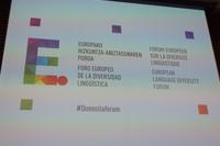 European Language Diversity Forum in Donostia-San Sebastián
