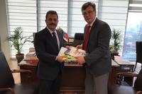 Habip Oğlu traf sich mit Y.T.B. Vizepräsidenten Sayit Yusuf