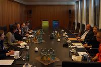 Meeting about the Working Group of German Minorities (AGDM) in Berlin