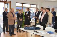 Delegation of the Society of Swedish Literature in Finland (SLS) visits FUEN