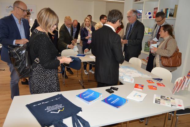Delegation of the Society of Swedish Literature in Finland (SLS) visits FUEN 