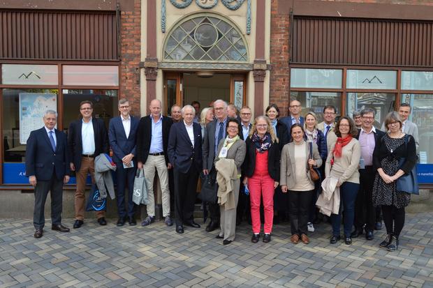 Delegation of the Society of Swedish Literature in Finland (SLS) visits FUEN 