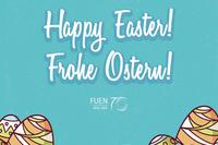 Happy Easter! Frohe Ostern!