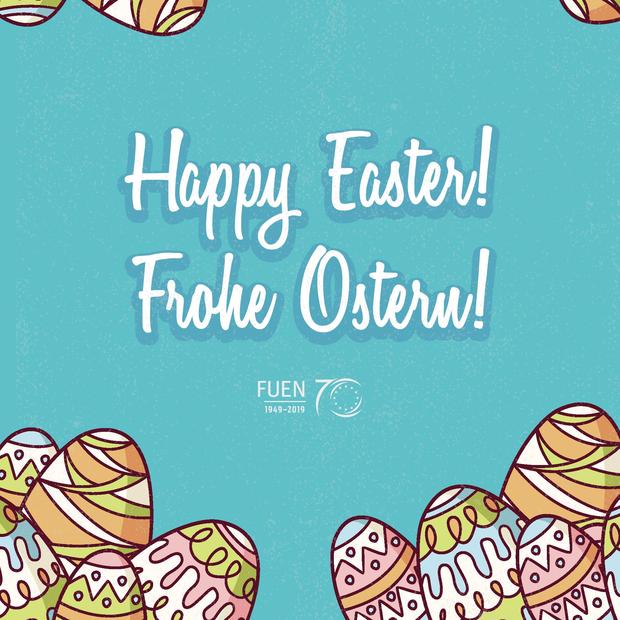 Happy Easter! Frohe Ostern! 