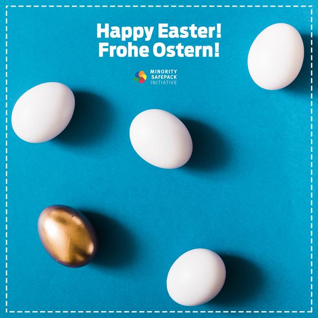 Happy Easter! Frohe Ostern! 