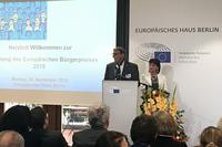 European Citizen’s Prize for Matthäus Weiß, the Chairman of the Association of German Sinti and Roma in Schleswig-Holstein