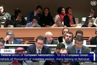 Loránt Vincze beim UN Forum für Minderheitenfragen: Die Rechte staatenloser Völker sind ein zentrales Thema für die FUEN