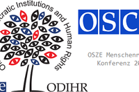 FUEV - Vizepräsidenten Olga Martens spricht bei der OSZE
